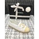 Chanel CC Quilted Espadrilles G29762 White/Beige