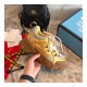 Gucci Flashtrek Sneaker With Removable Crystals 552051 Gold