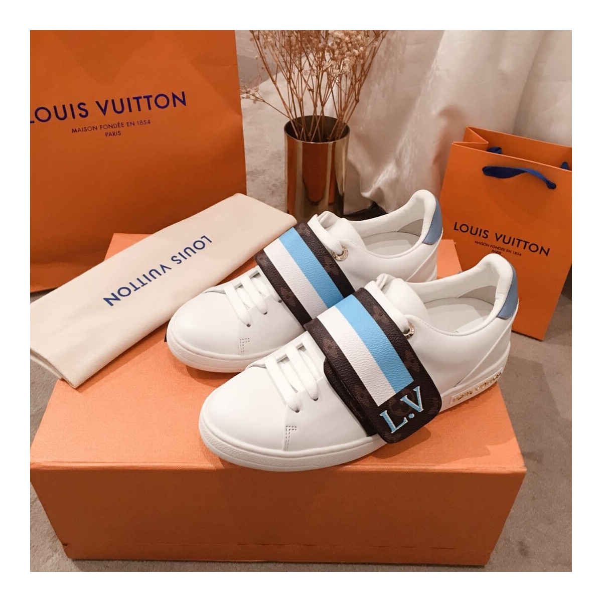 Louis Vuitton Frontrow Sneakers MS0148 Blue