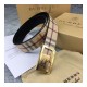 Burberry Vintage Check Leather Belt 40748