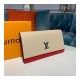 Louis Vuitton Lockme II Wallet M62350 Beige/Red