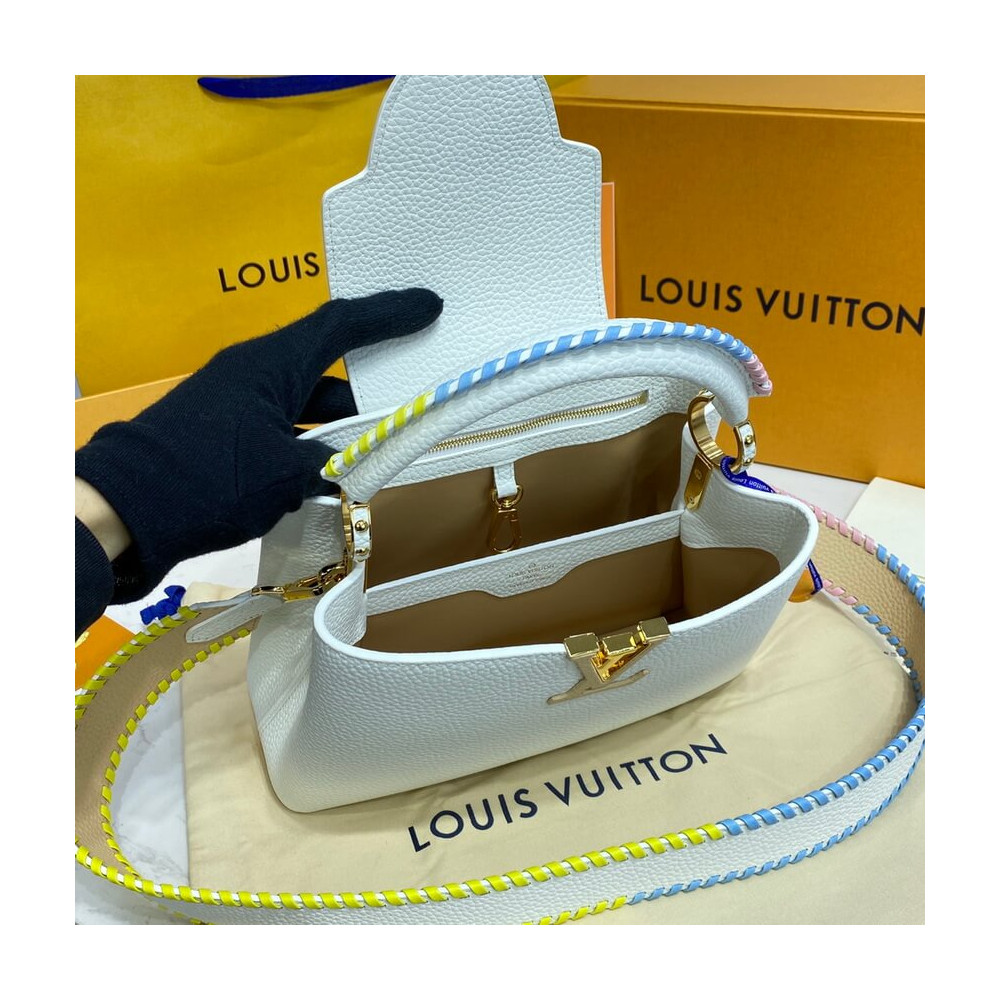 Louis Vuitton Capucines BB Bag M57941 White