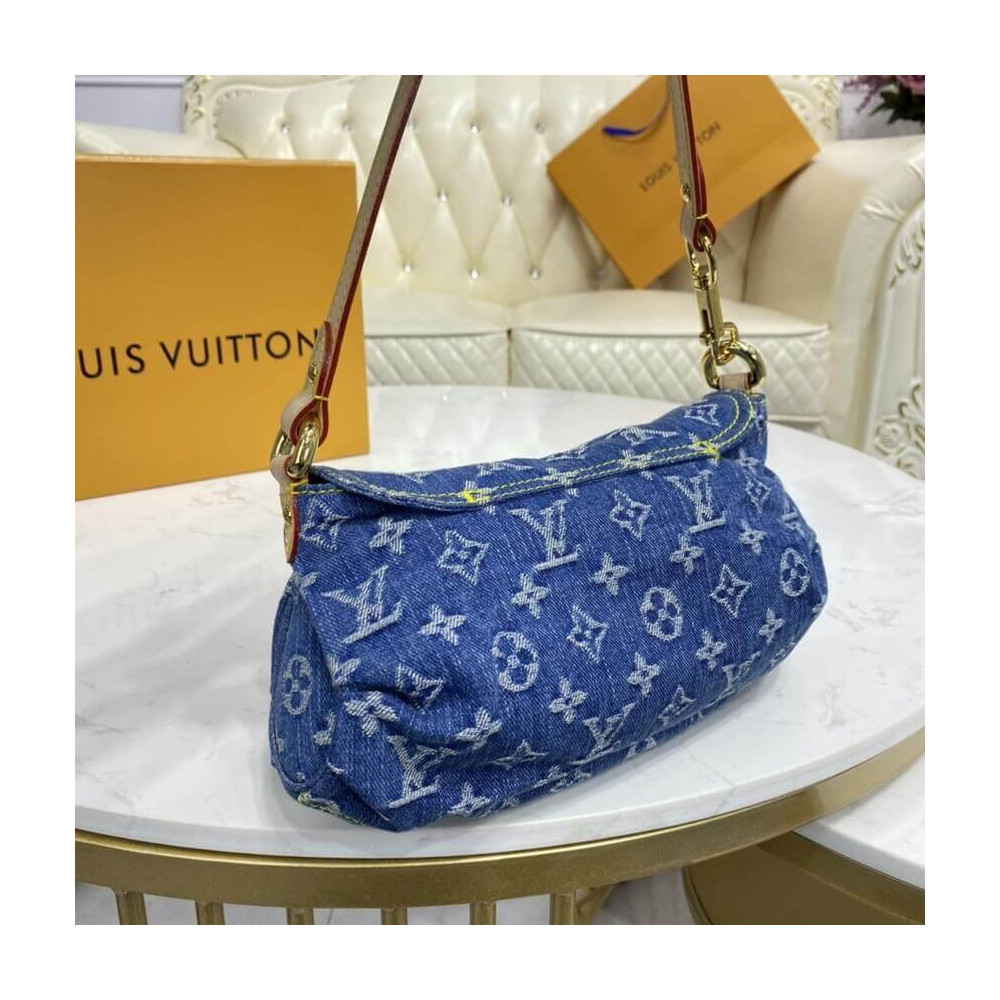 Louis Vuitton Monogram Denim Mini Pleaty M95050