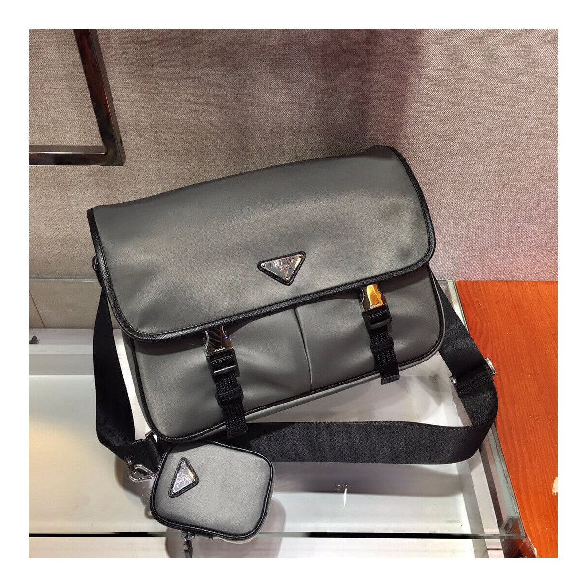 Prada Nylon Cross-Body Bag 2VD768