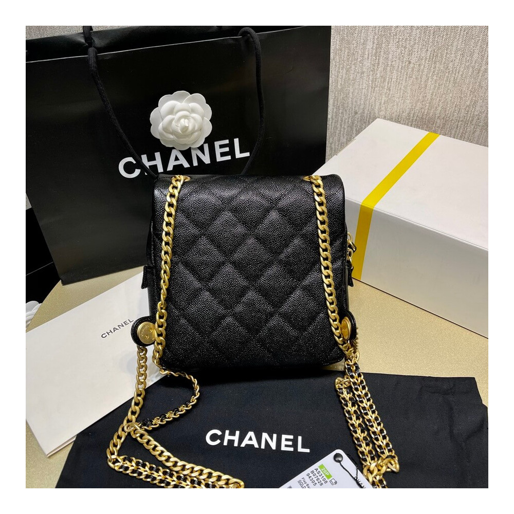 Chanel Backpack in Grained Calfskin AS3108