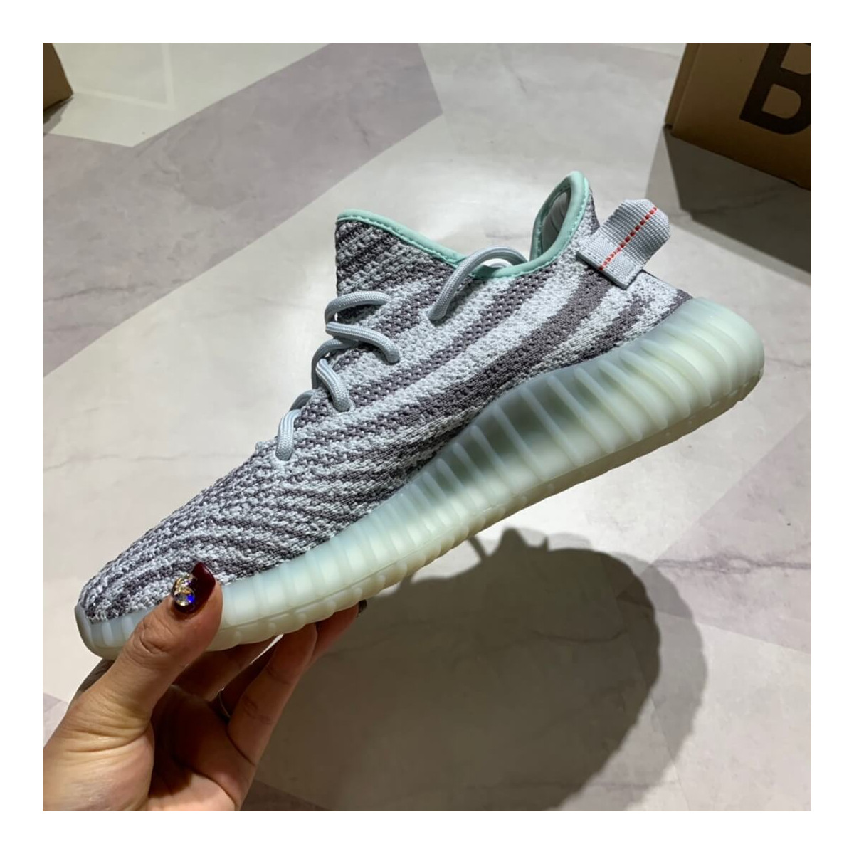 Adidas Yeezy Boost 350 V2 Blue Tint AH2204