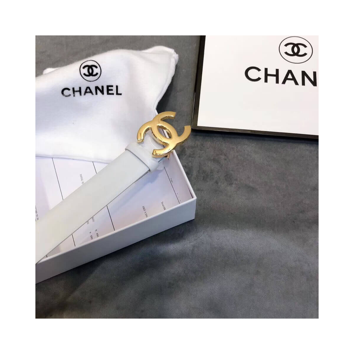 Chanel Classic Belt In Calfskin 30 mm