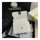 Chanel Enamel Handle Clutch with Chain in Grained Calfskin AP2758