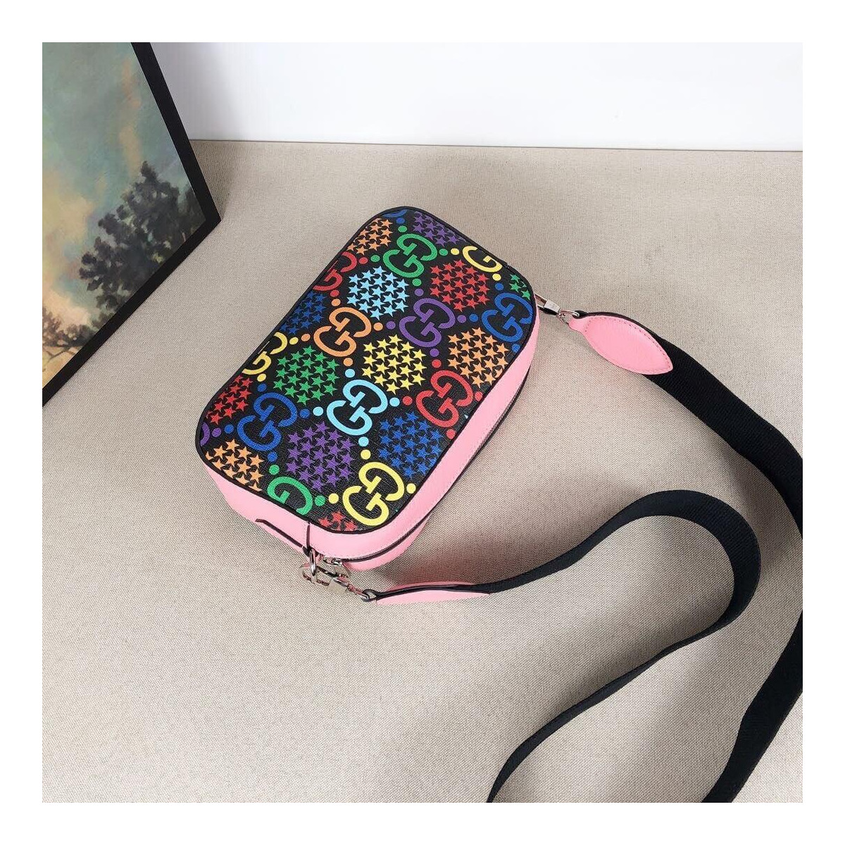 Gucci GG Psychedelic Shoulder Bag 574886