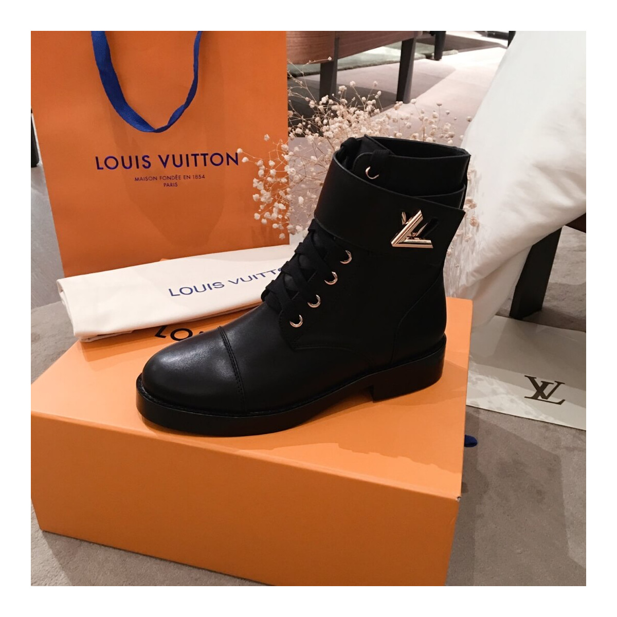 Louis Vuitton Wonderland Flat Ranger Boot 1A1IY2