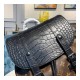 Louis Vuitton Monogram and Crocodile Mat Christopher PM Backpack M43735