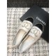 Chanel Patent Calfskin &amp; Metallic Goatskin Espadrilles G29761