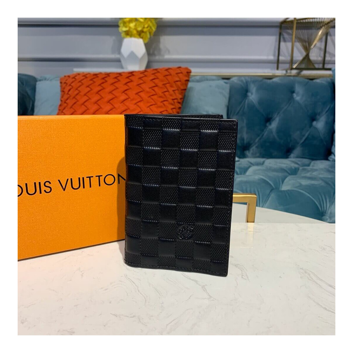 Louis Vuitton Damier Infini Passport Cover N60181