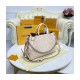 Louis Vuitton Mahina Calf Leather Bella Tote M59203 Cream