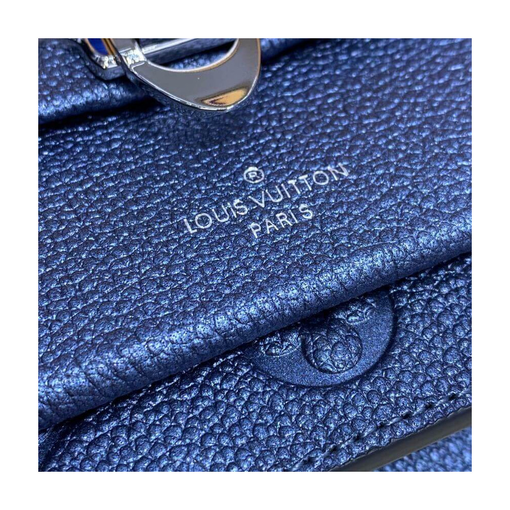 Louis Vuitton Vavin Chain Wallet M59077 Navy Nacre