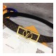 Louis Vuitton Dauphine 25mm Reversible Belt M0125