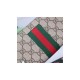 Gucci Web GG Supreme Zip Around Wallet 408831