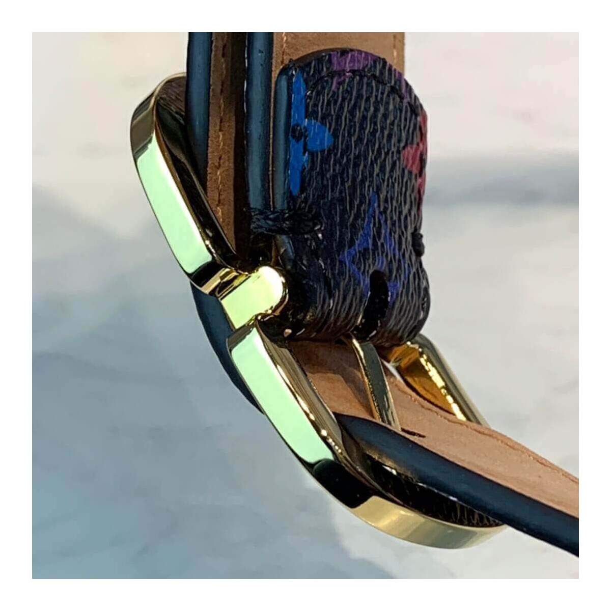 Louis Vuitton Mini Multicolor Belt 25mm M9586W