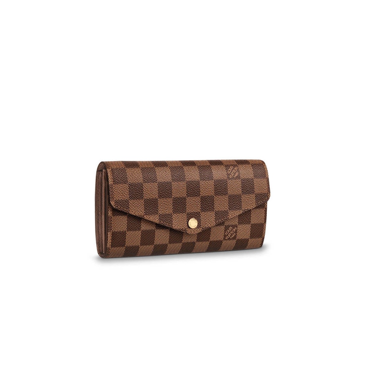 Louis Vuitton Damier Ebene Sarah Wallet N63209