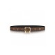 Louis Vuitton Malletier 30mm Belt M0312