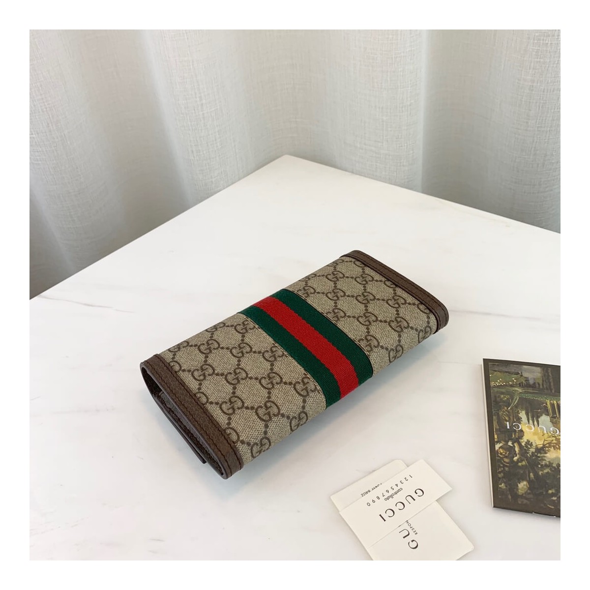 Gucci Ophidia GG Continental Wallet 523153