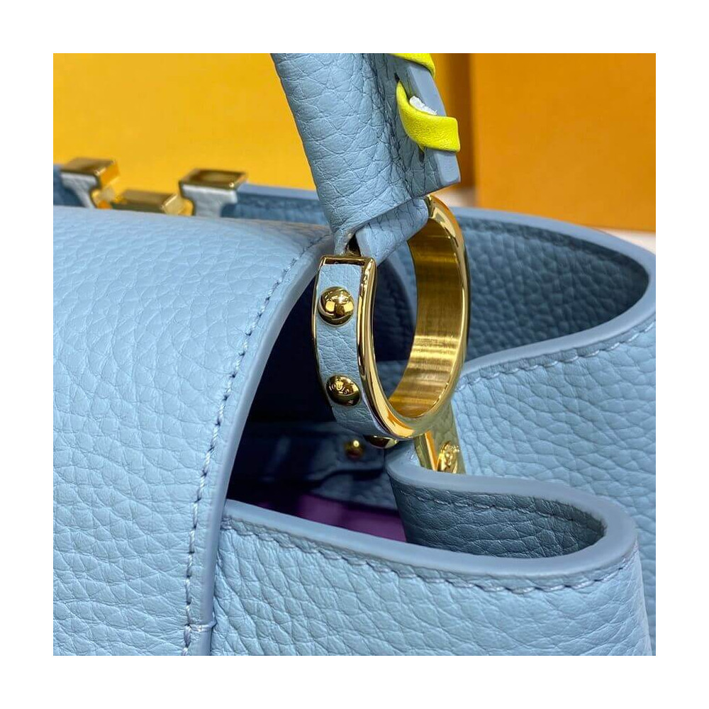 Louis Vuitton Capucines MM Bag M57672 Olympus Blue