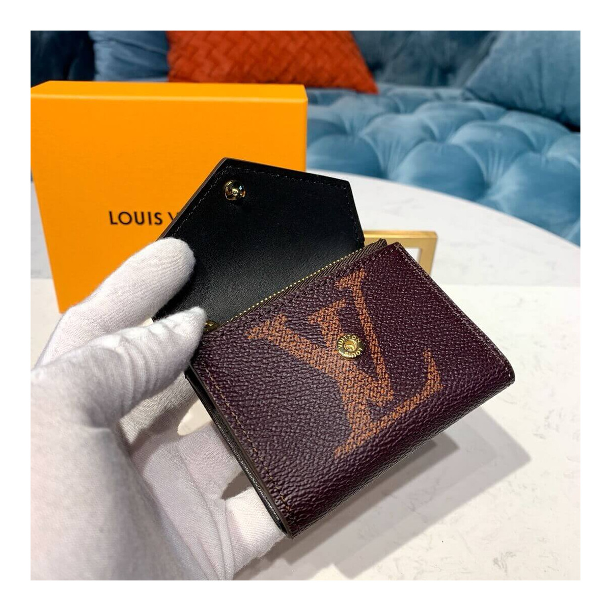 Louis Vuitton Monogram Canvas Zoe Wallet M62933