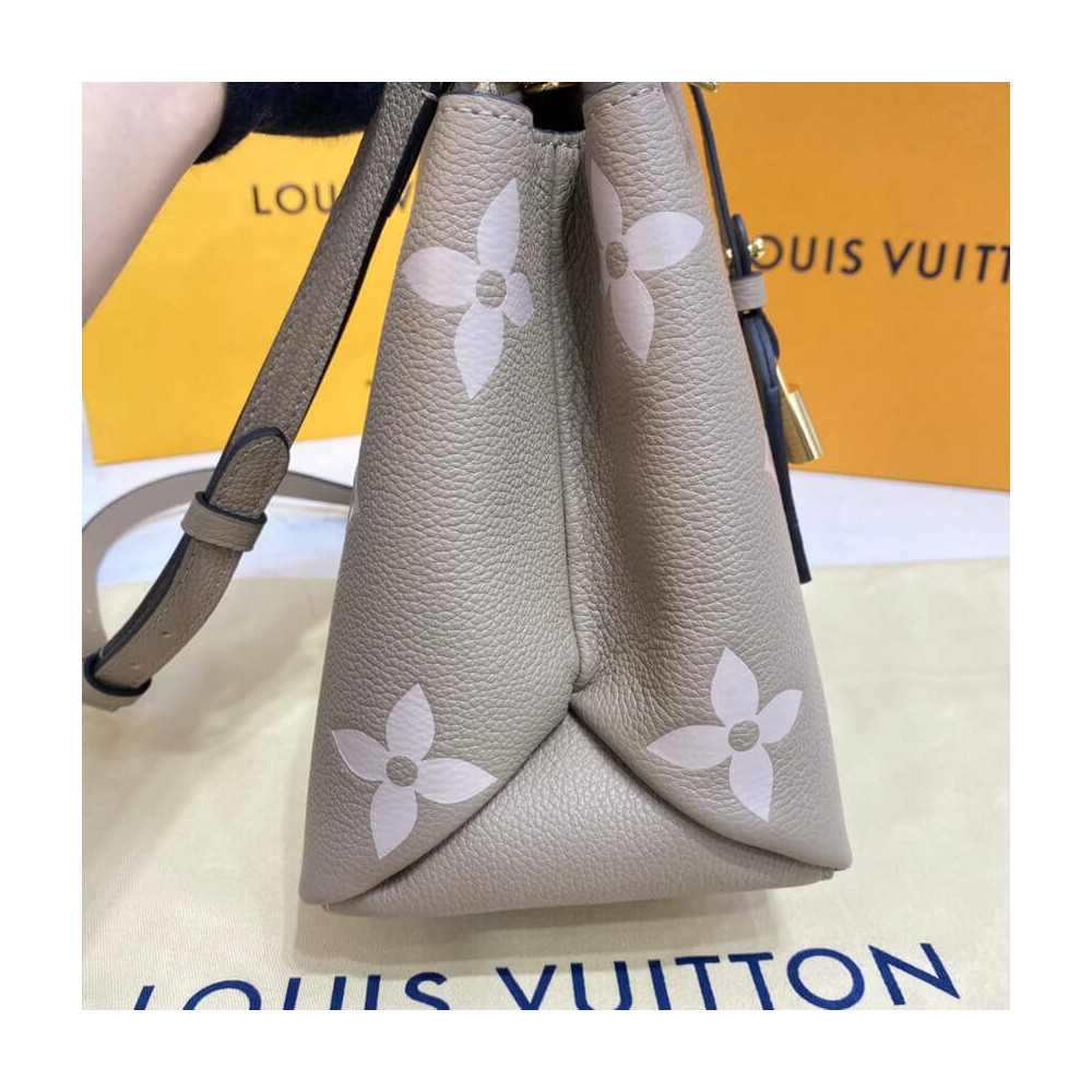 Louis Vuitton Bicolor Monogram Empreinte Leather Petit Palais M58914