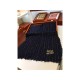 Chanel Cashmere Wool Sequins CC Stole C0924