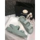 Chanel Velcro Sandals G31848 Light Green