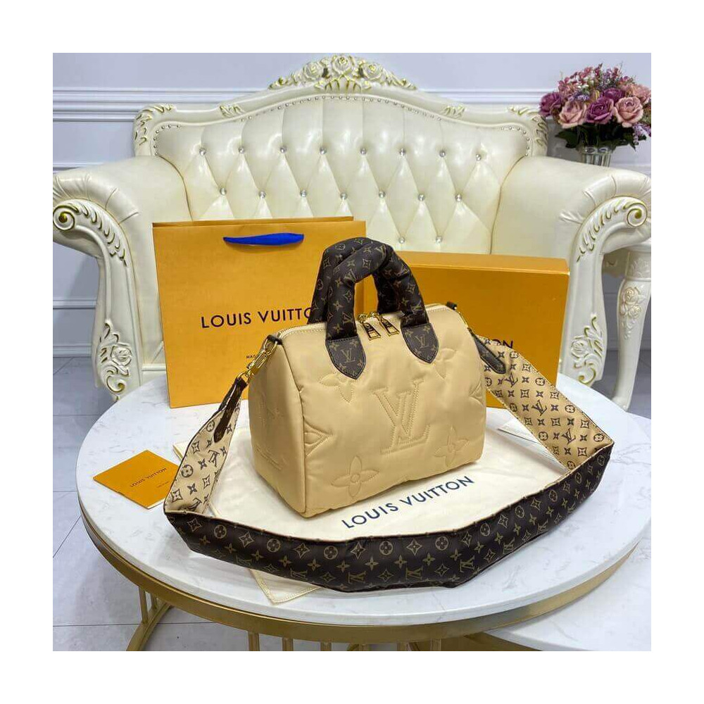 Louis Vuitton Econyl Speedy Bandouliere 25 M59008 Beige