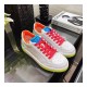 Chanel Rainbow Sneakers G35934 Fuchsia / Blue