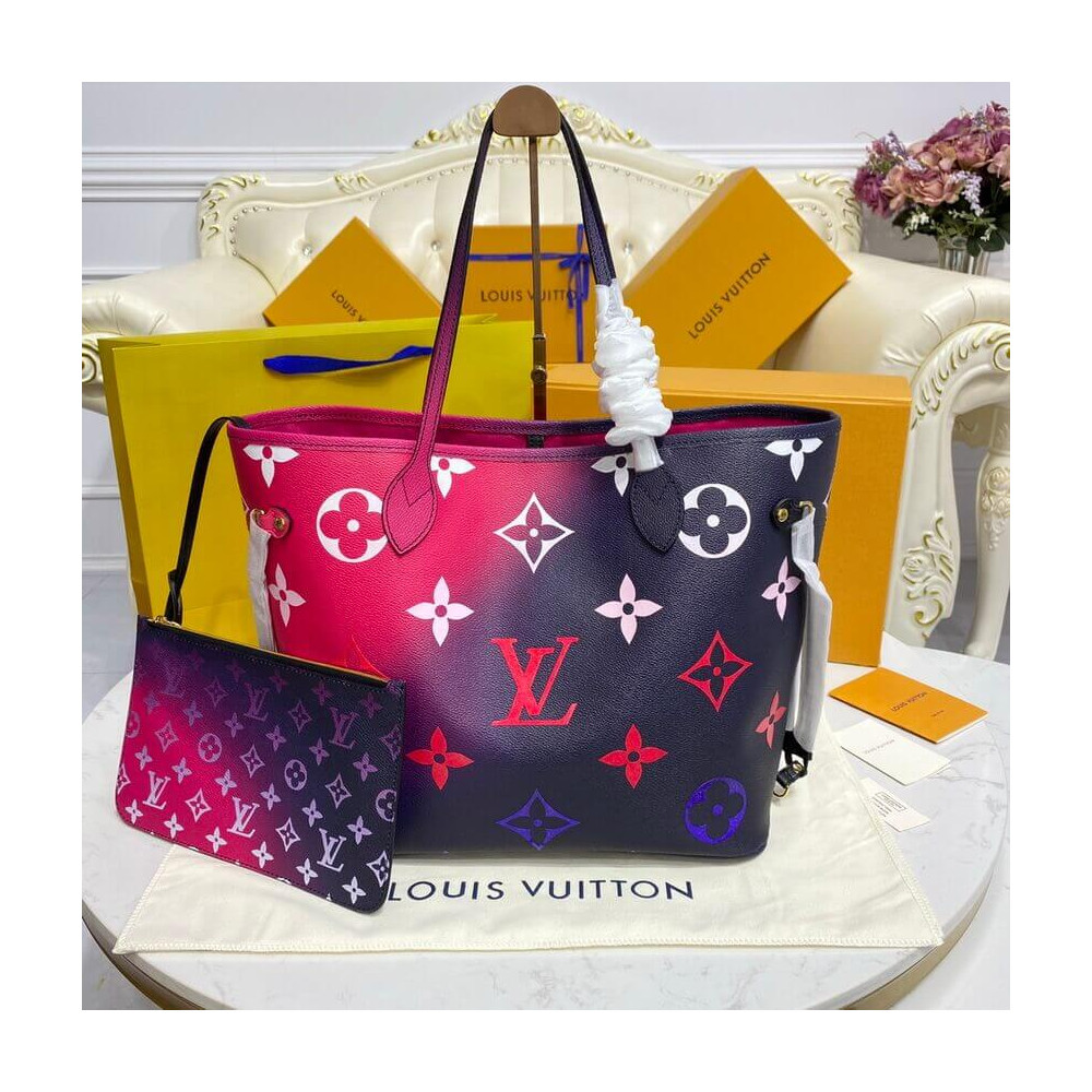 Louis Vuitton Neverfull MM M20511 Midnight Fuchsia