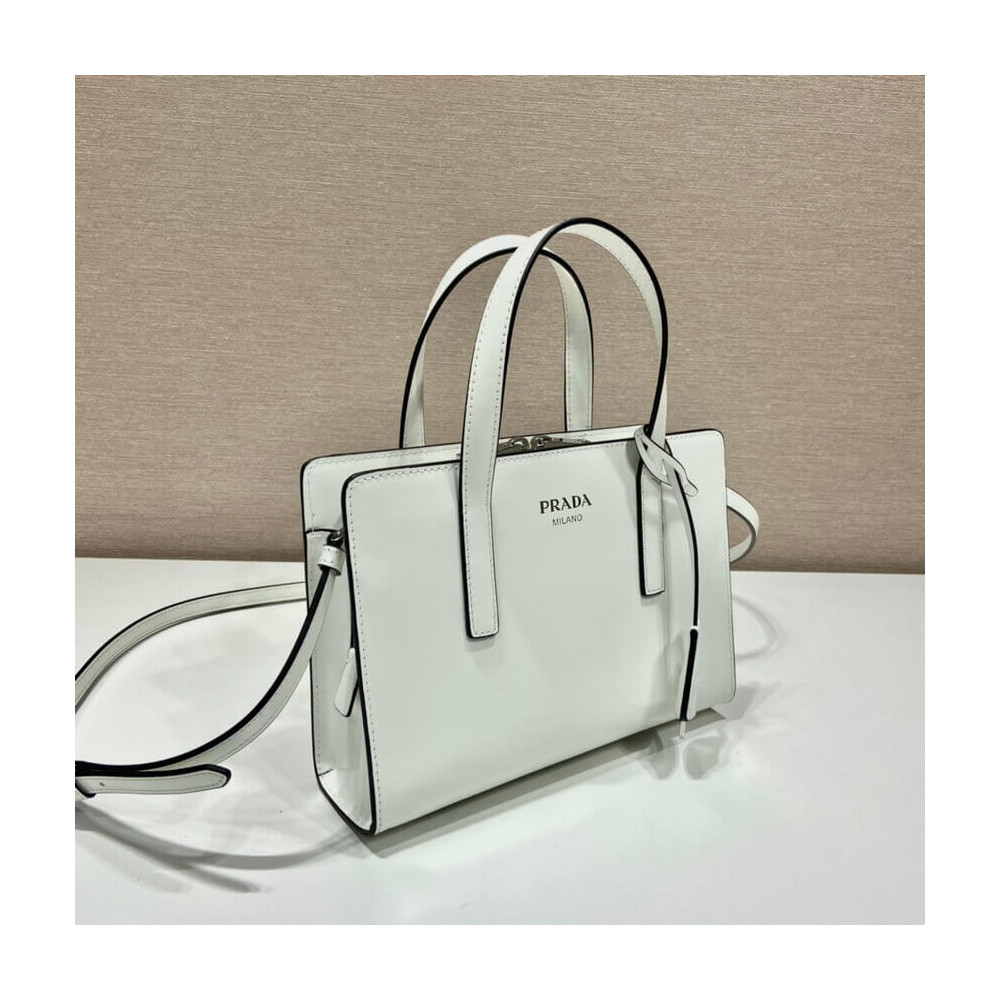 Prada Re-Edition 1995 Brushed-Leather Mini Handbag 1BA357