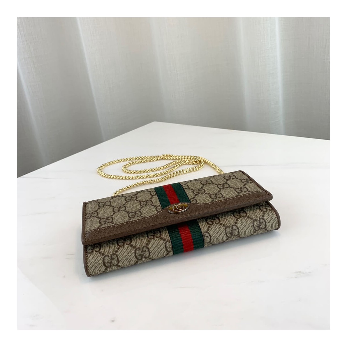 Gucci Ophidia GG Chain Wallet 546592