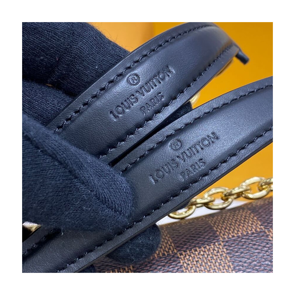 Louis Vuitton Damier Ebene Canvas Vavin PM N40110 Caramel