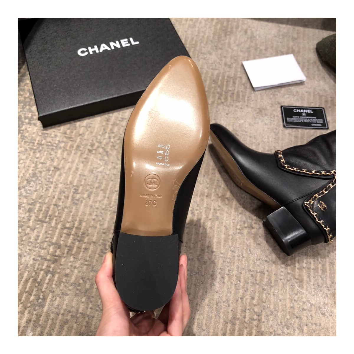 Chanel Ankle Boots G34929