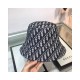 Dior Teddy D CD Oblique Black Small-Brim Bucket Hat 95923