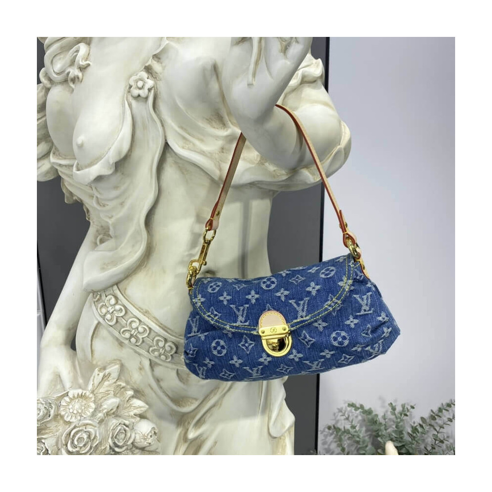 Louis Vuitton Monogram Denim Mini Pleaty M95050