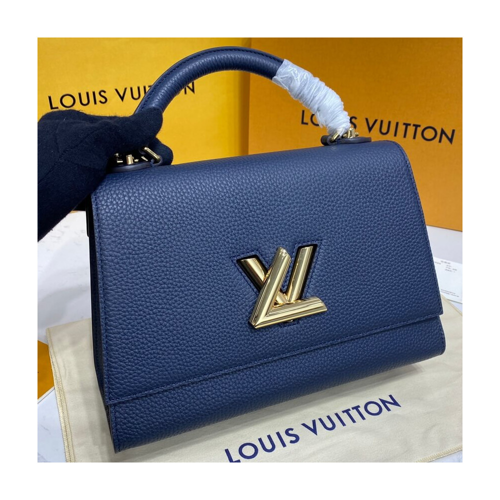 Louis Vuitton Twist One Handle MM M57090 Marine Blue