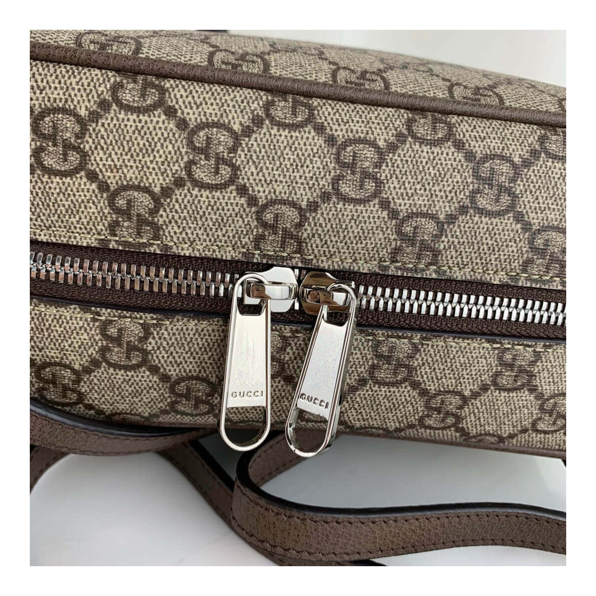 Gucci Shoulder Bag With Leather Details 626363