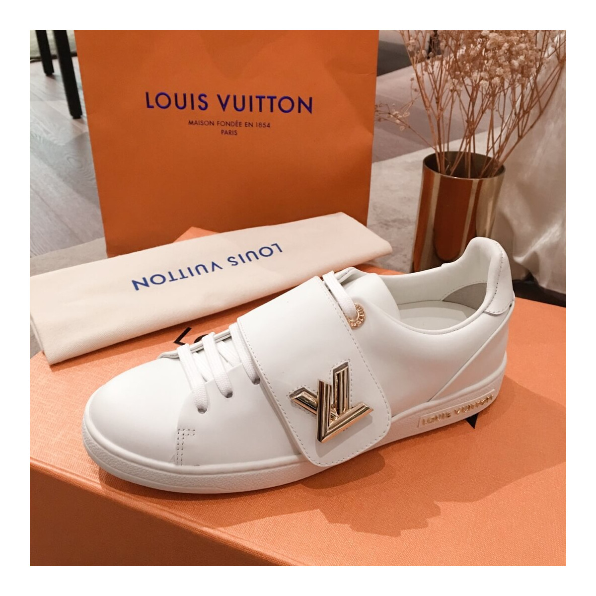 Louis Vuitton Frontrow Sneakers MS0148 White