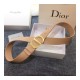 Christian Dior Nude Leather 30 Montaigne Belt B0077