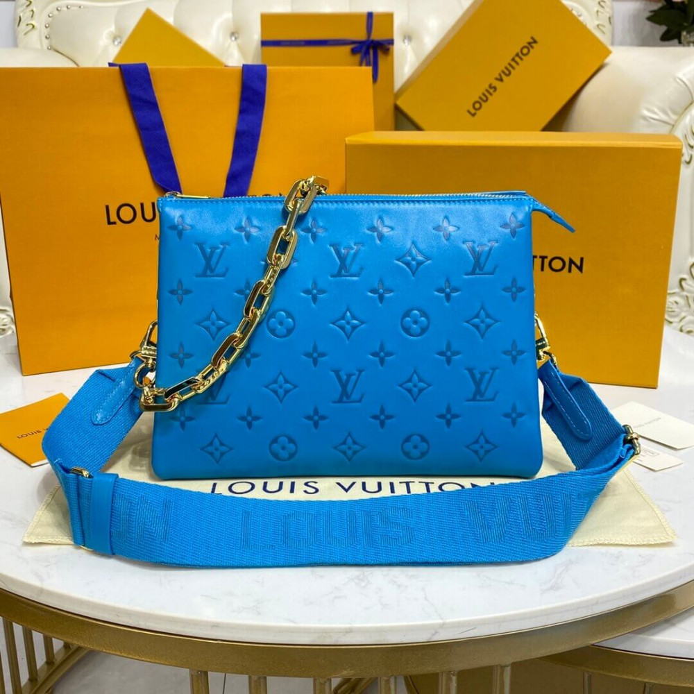 Louis Vuitton Coussin PM M20769 Turquoise Blue