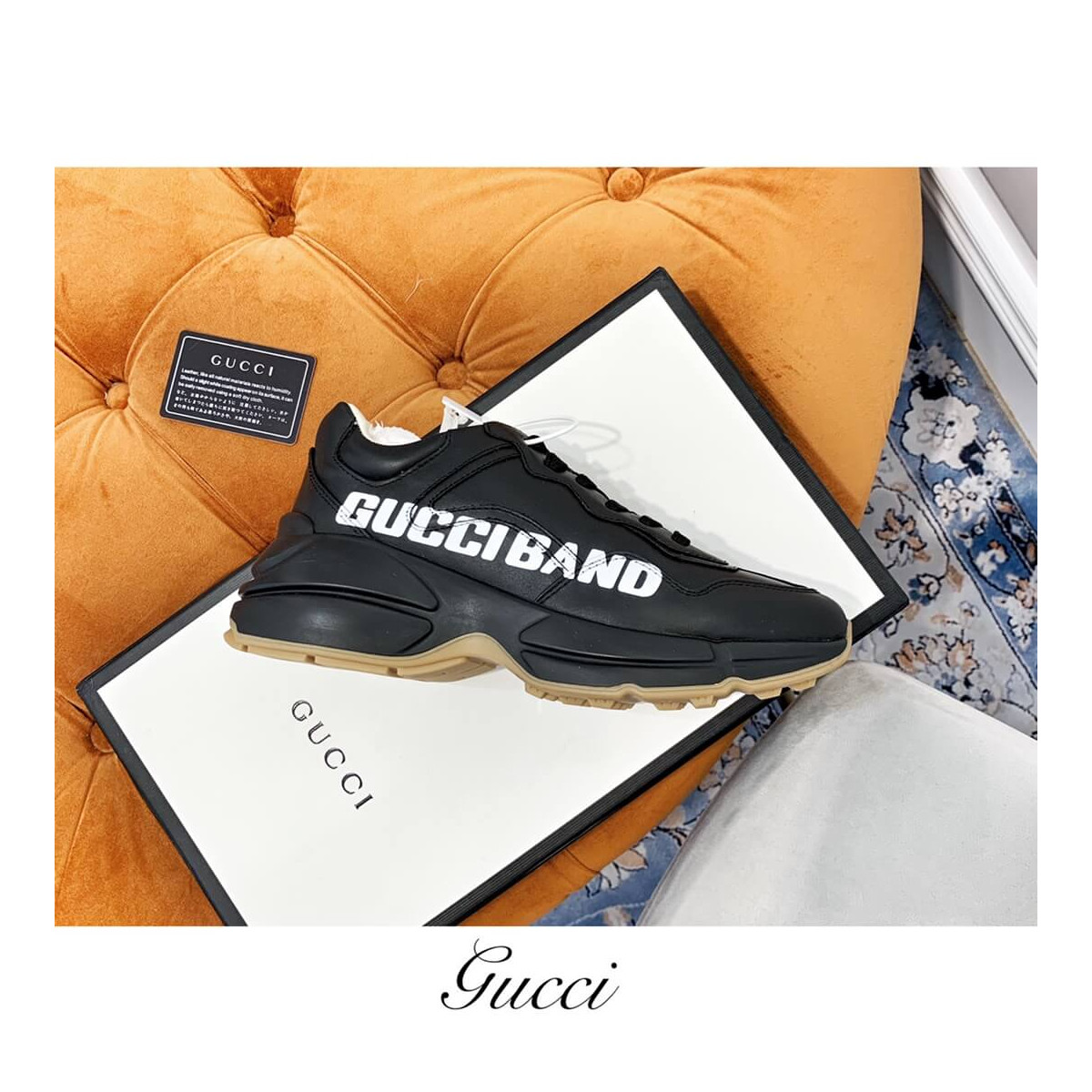 Gucci Rhyton Gucci Band Sneaker 609343