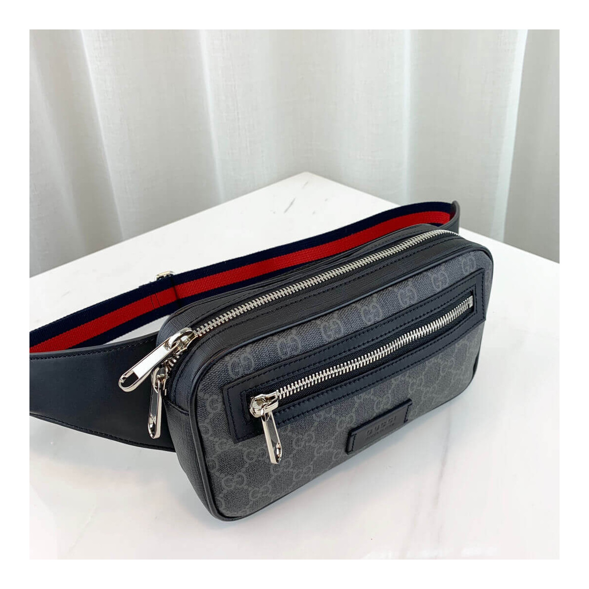 Gucci GG Black Belt Bag 474293