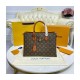 Louis Vuitton Monogram Canvas Flower Tote M43770 Caramel