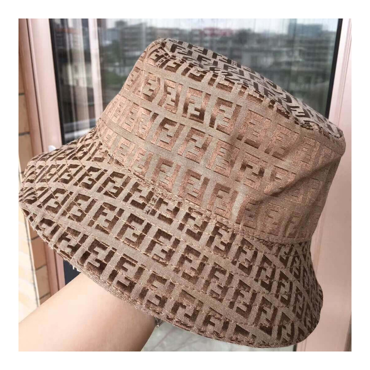 Fendi Reversible FF Bucket Hat 1359815