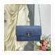 Louis Vuitton Vavin Chain Wallet M59077 Navy Nacre