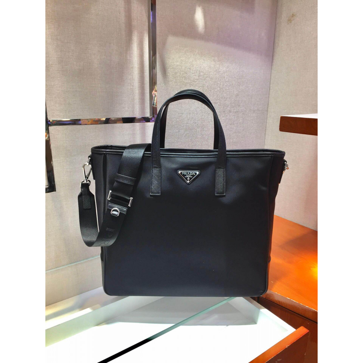 Prada Nylon Tote Bag 2VG064